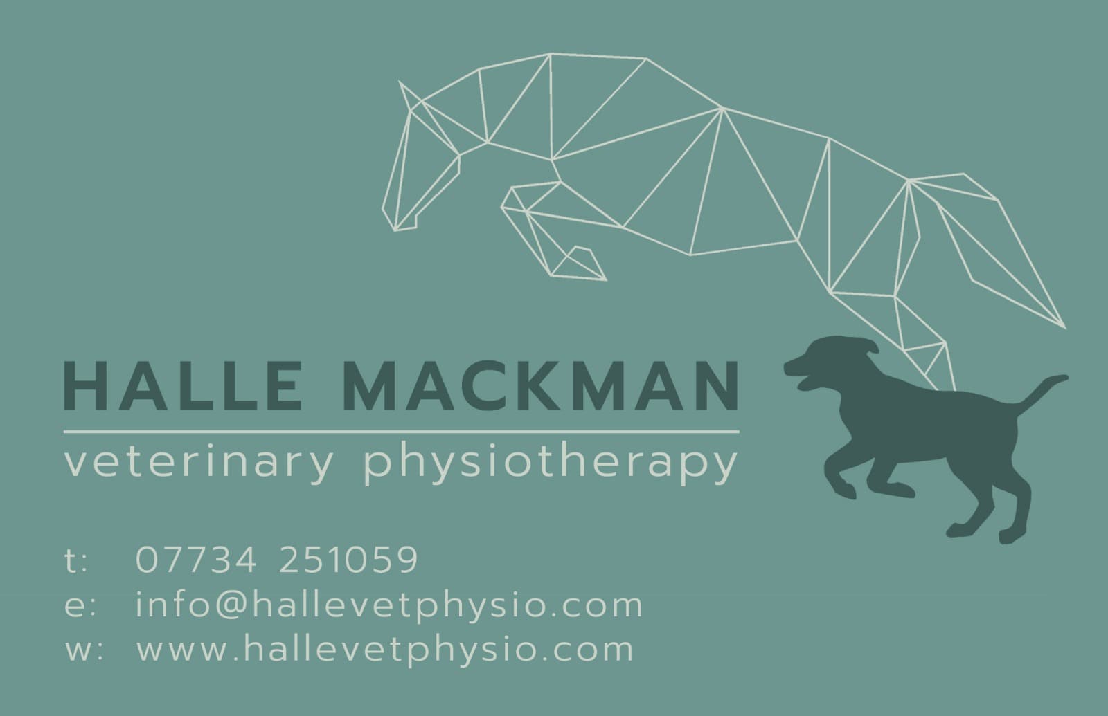 Halle Mackman Veterinary Physiotherapy